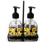 Cheer Glass Soap & Lotion Bottle Set (Personalized)