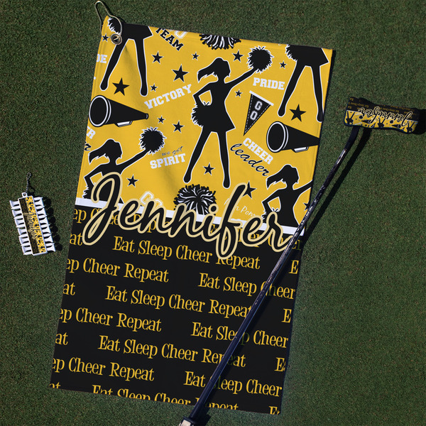 Custom Cheer Golf Towel Gift Set (Personalized)