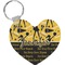 Cheer Heart Keychain (Personalized)