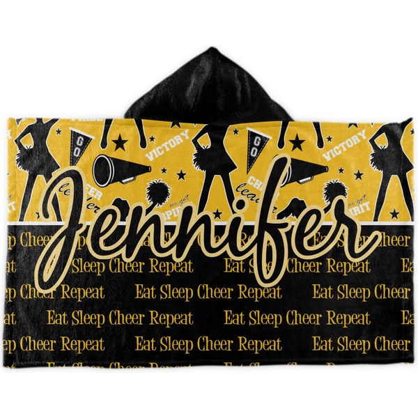Custom Cheer Kids Hooded Towel (Personalized)