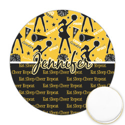 Cheer Printed Cookie Topper - 2.5" (Personalized)