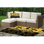 Cheer Indoor / Outdoor Rug - Custom Size w/ Name or Text