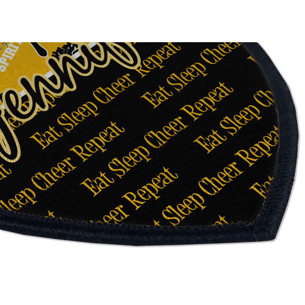 Cheer Iron on Shield 3 Detail