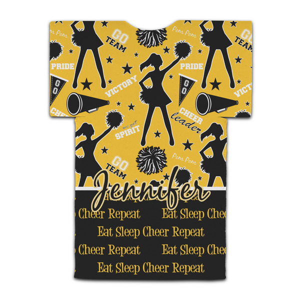 Cheer Jersey Bottle Cooler - BACK (flat)