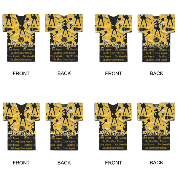 Cheer Jersey Bottle Cooler - Set of 4 - APPROVAL