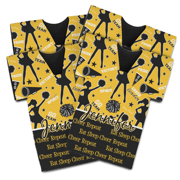 Cheer Jersey Bottle Cooler - Set of 4 - MAIN (flat)