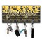 Cheer Key Hanger w/ 4 Hooks & Keys
