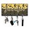 Cheer Key Hanger w/ 4 Hooks w/ Graphics and Text