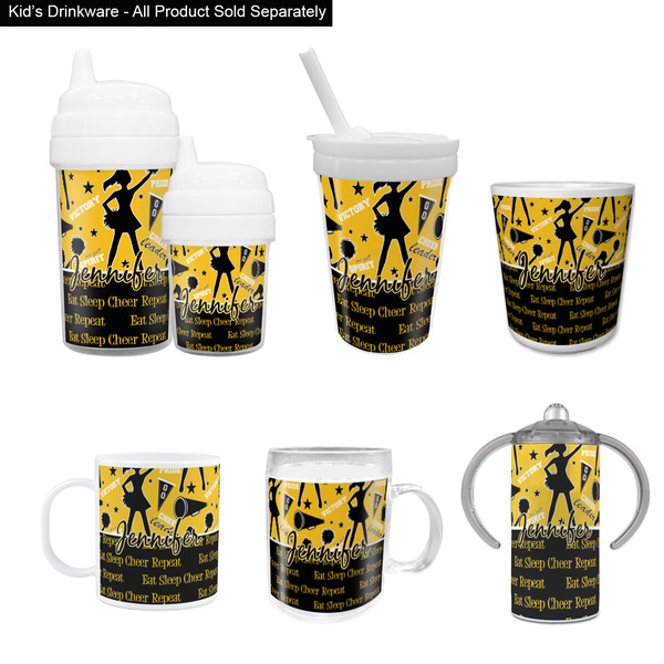 Cheer Kid's Drinkware - Customized & Personalized