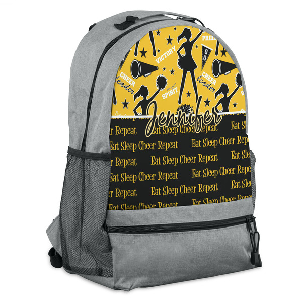 Custom Cheer Backpack - Grey (Personalized)