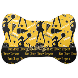 Cheer Bone Shaped Dog Food Mat (Personalized)