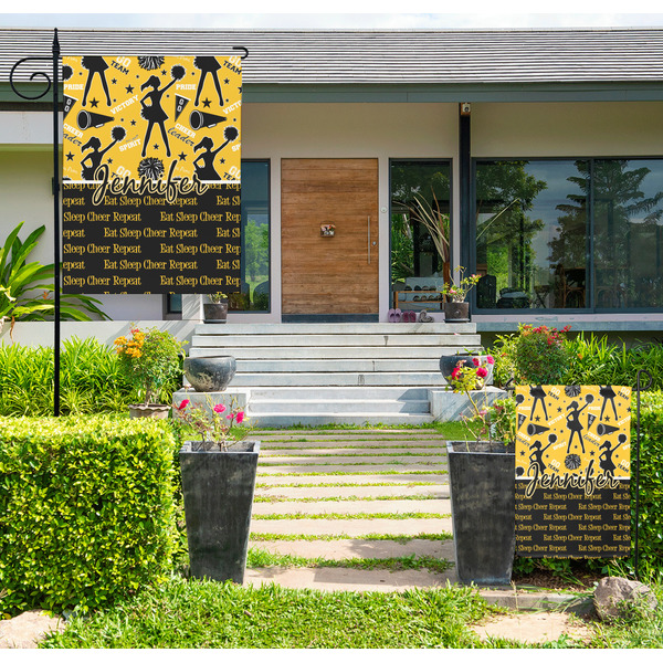 Cheer Large Garden Flag - LIFESTYLE