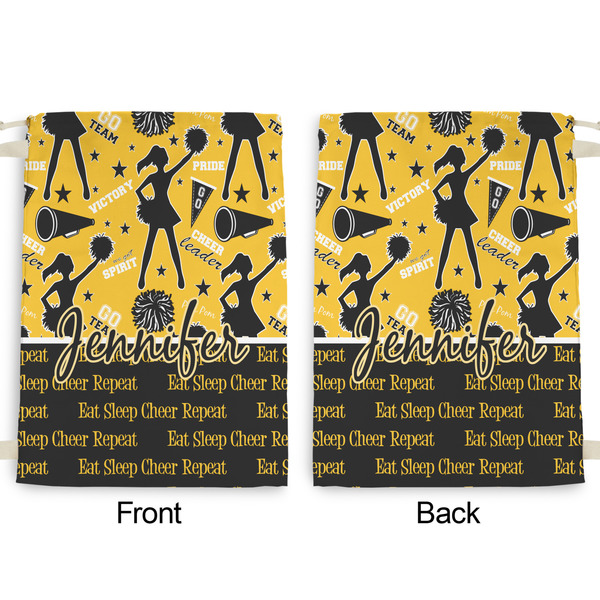 Cheer Large Laundry Bag - Front & Back View