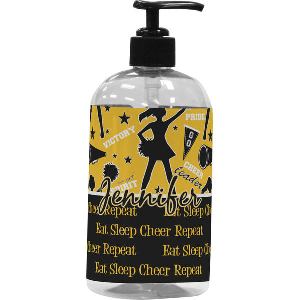 Custom Cheer Plastic Soap / Lotion Dispenser (Personalized)
