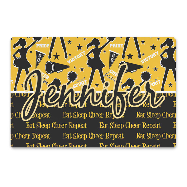 Custom Cheer Large Rectangle Car Magnet (Personalized)