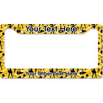 Cheer License Plate Frame - Style B (Personalized)
