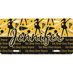 Cheer Front License Plate (Personalized)