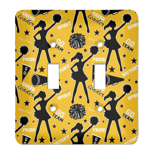 Custom Cheer Light Switch Cover (2 Toggle Plate)