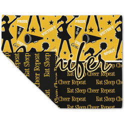 Cheer Double-Sided Linen Placemat - Single w/ Name or Text