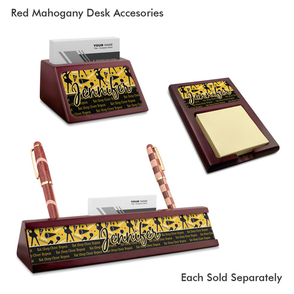 Cheer Mahogany Desk Accessories