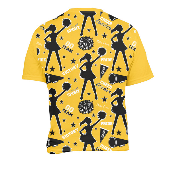 Cheer Men's Crew Neck T Shirt Medium - Back