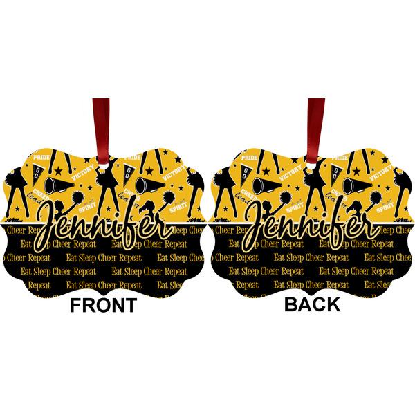 Cheer Metal Benilux Ornament - Front and Back (APPROVAL)