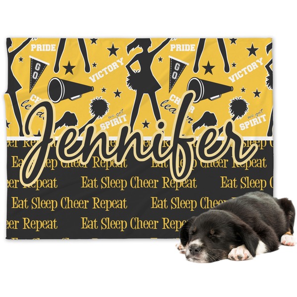 Custom Cheer Dog Blanket - Regular (Personalized)