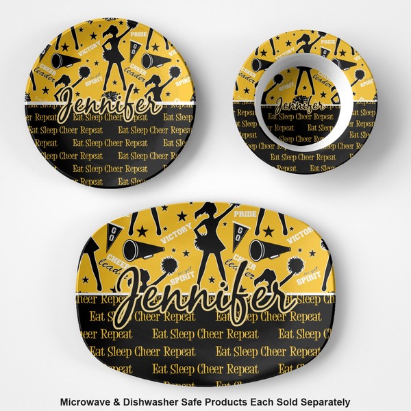 Cheer Microwave & Dishwasher Safe CP Plastic Dishware - Group