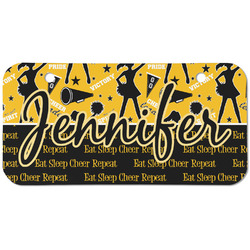 Cheer Mini/Bicycle License Plate (2 Holes) (Personalized)