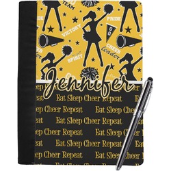 Cheer Notebook Padfolio - Large w/ Name or Text