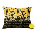 Cheer Outdoor Throw Pillow (Rectangular) (Personalized)