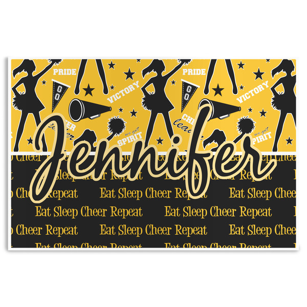 Custom Cheer Disposable Paper Placemats (Personalized)