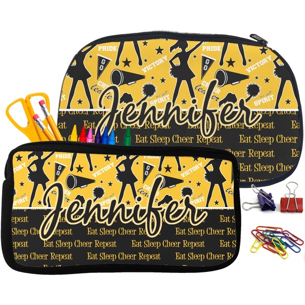 Cheer Pencil / School Supplies Bags Small and Medium