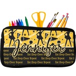 Cheer Neoprene Pencil Case - Small w/ Name or Text