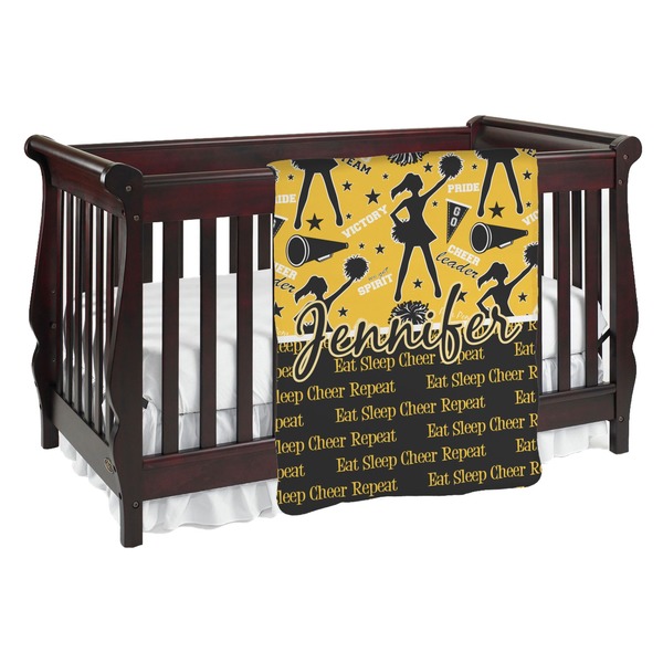 Custom Cheer Baby Blanket (Personalized)