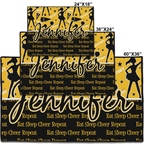 Cheer Personalized Door Mat - Group Parent IMF