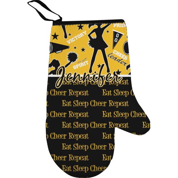 Cheer Personalized Oven Mitt