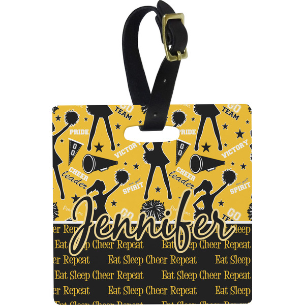 Cheer Personalized Square Luggage Tag