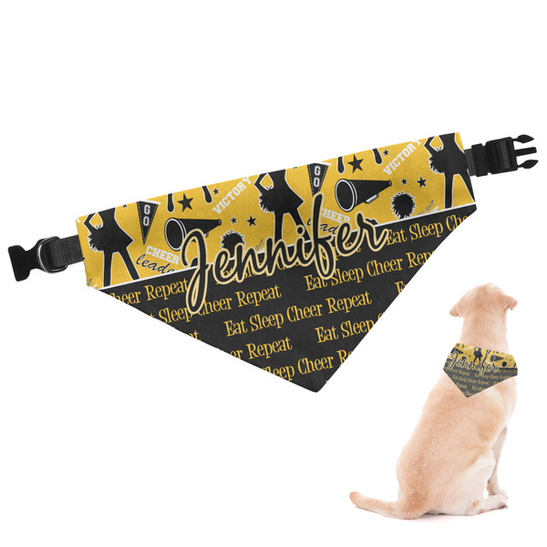 Custom Cheer Dog Bandana (Personalized)