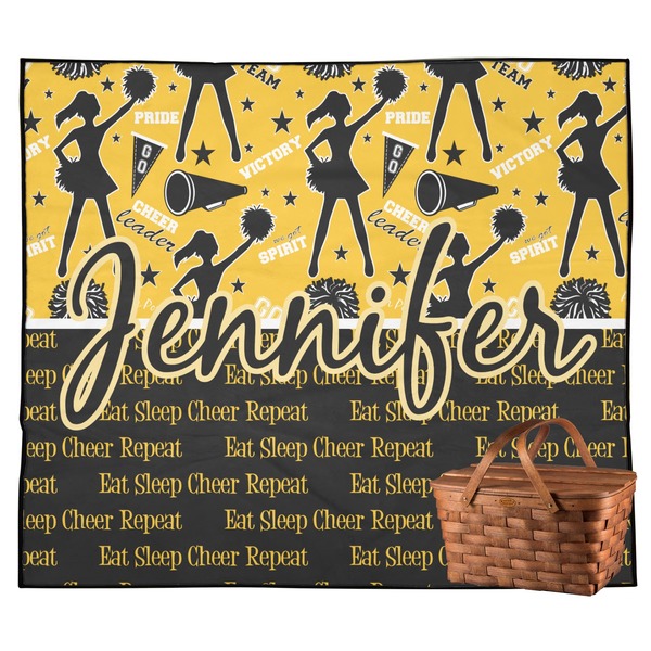 Custom Cheer Outdoor Picnic Blanket (Personalized)
