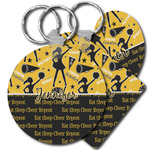 Cheer Plastic Keychain (Personalized)