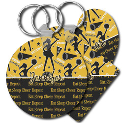 Cheer Plastic Keychains (Personalized)