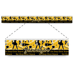 Cheer Plastic Ruler - 12" (Personalized)