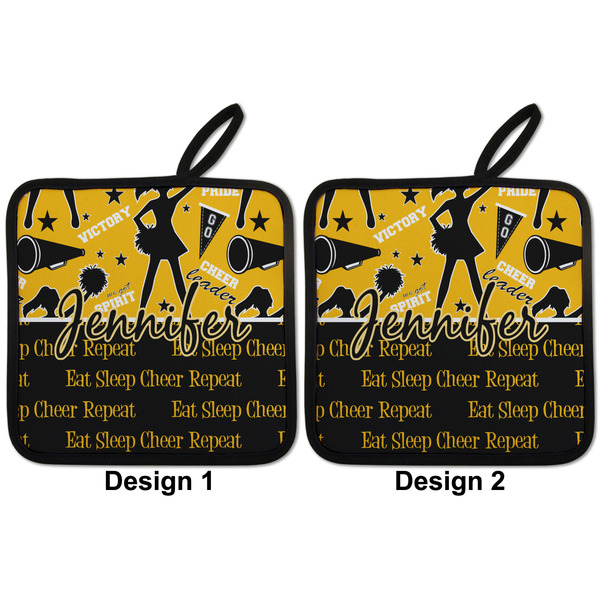 Cheer Pot Holders - Set of 2 APPROVAL