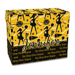 Cheer Wood Recipe Box - Full Color Print (Personalized)