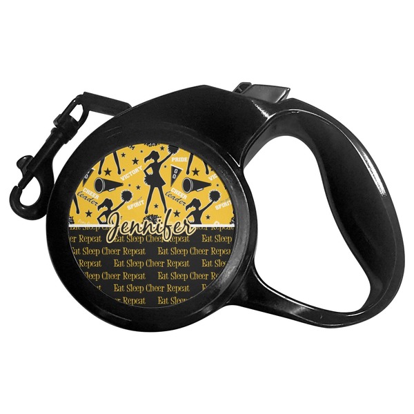 Custom Cheer Retractable Dog Leash - Large (Personalized)
