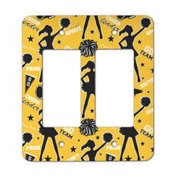 Cheer Rocker Style Light Switch Cover - Two Switch