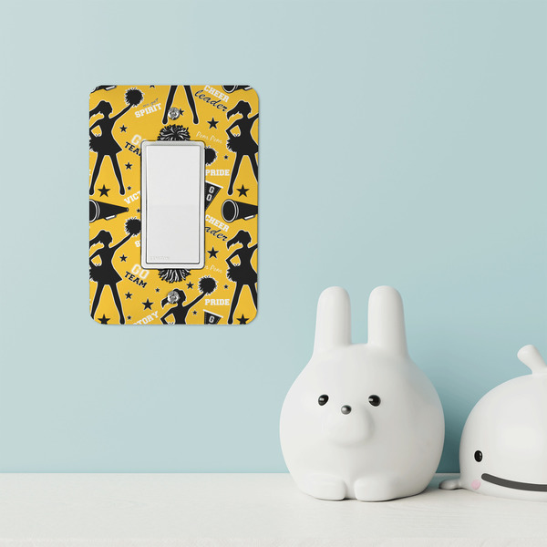 Cheer Rocker Light Switch Covers - Single - IN CONTEXT