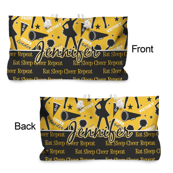 Cheer Large Rope Tote - From & Back View