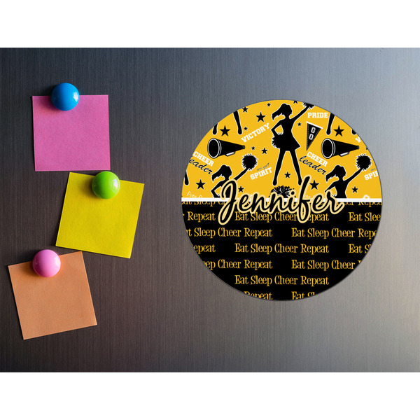 Cheer Round Fridge Magnet - LIFESTYLE